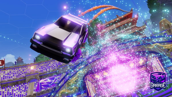 A Rocket League car design from PurpleToxix
