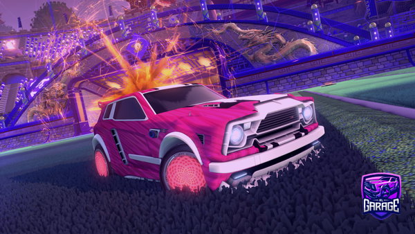 A Rocket League car design from DJMM_pt