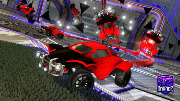 A Rocket League car design from 5amu5editz