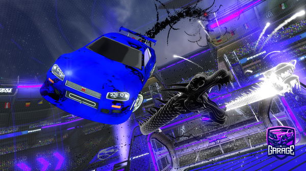 A Rocket League car design from meglabot