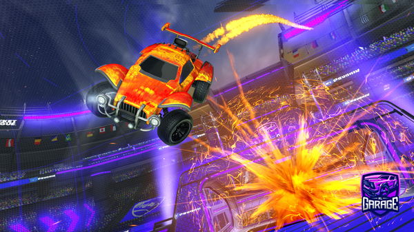 A Rocket League car design from Cracky2467