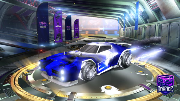A Rocket League car design from Riquezz11