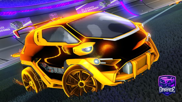 A Rocket League car design from LeXtraGamezzz