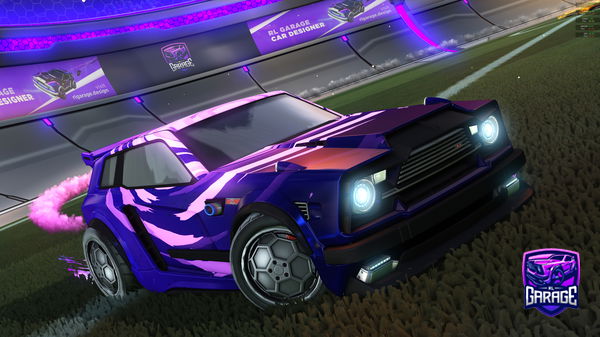 A Rocket League car design from BLZ_Aura