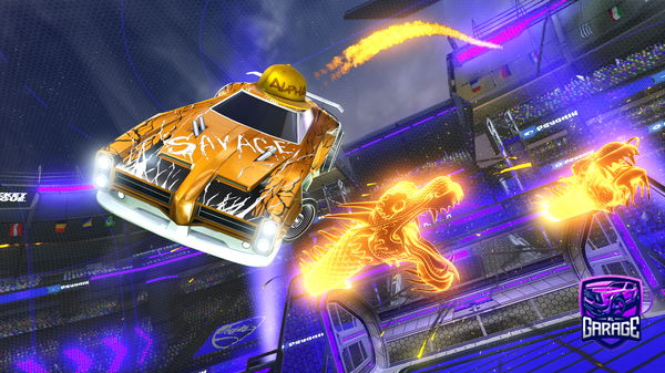 A Rocket League car design from Yousef93746