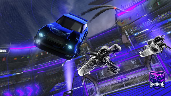 A Rocket League car design from Natethegreat98