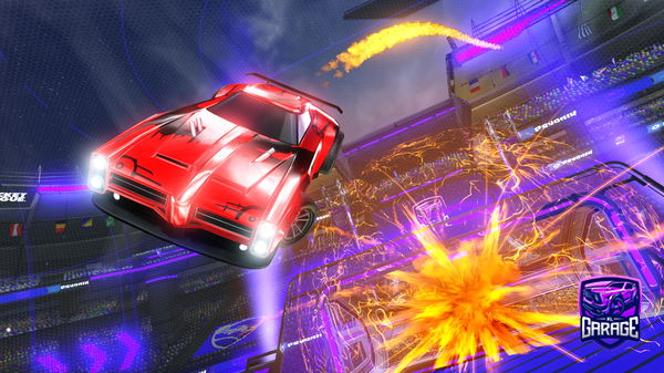 A Rocket League car design from hishamRL9