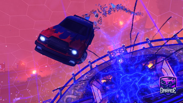 A Rocket League car design from RaXiPi