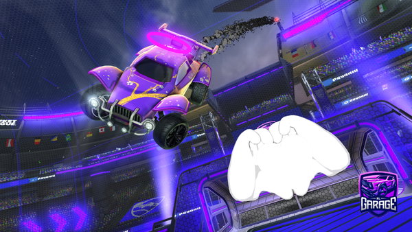 A Rocket League car design from Jentrie