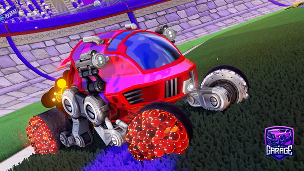 A Rocket League car design from MrGilly21
