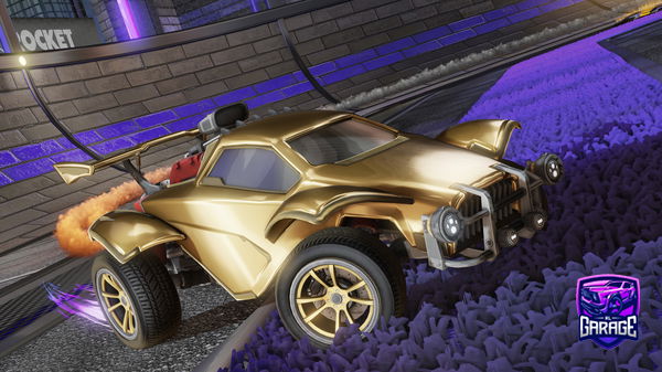 A Rocket League car design from Krampus2