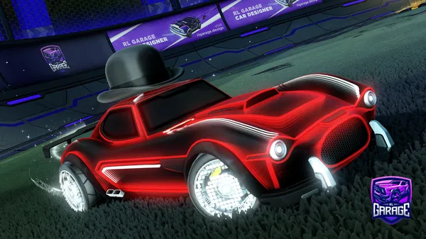 A Rocket League car design from Maniadev