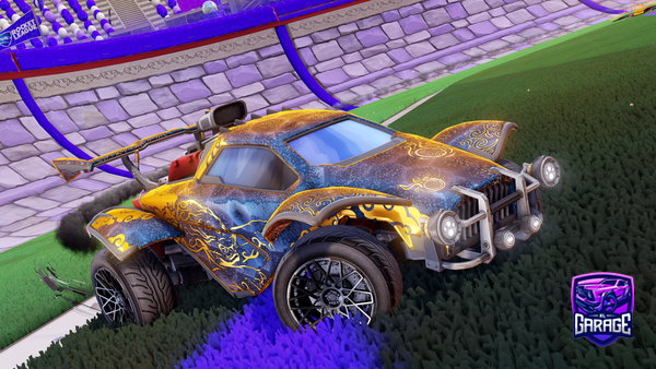 A Rocket League car design from SargonP123
