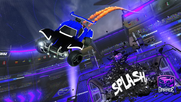 A Rocket League car design from VXRayan_epic_name