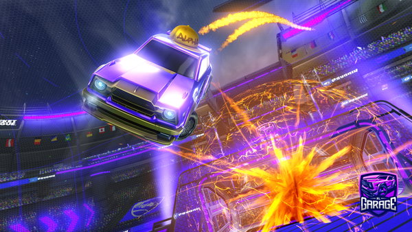 A Rocket League car design from FadedPigon47227