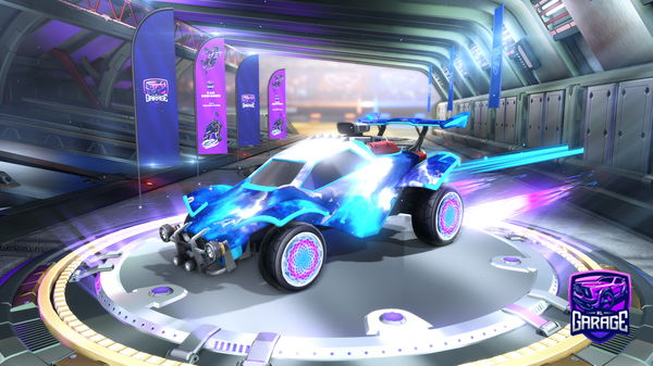 A Rocket League car design from RubixCubix21