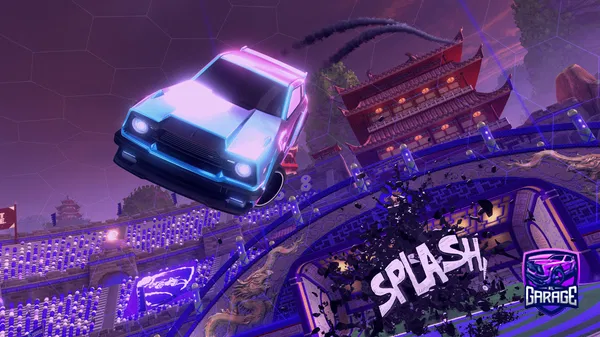 A Rocket League car design from hovy