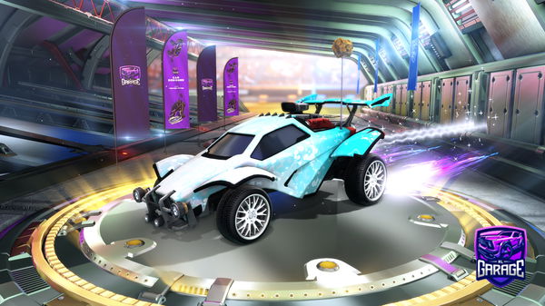 A Rocket League car design from Sasmosa
