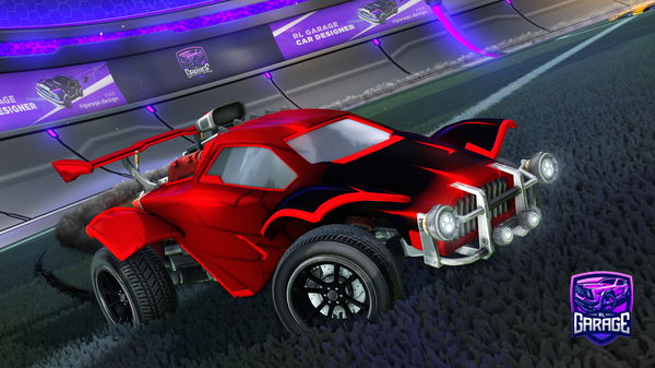 A Rocket League car design from LikeableWind454