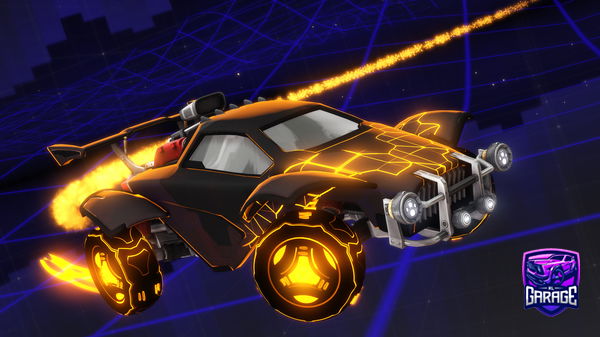 A Rocket League car design from GLucidRLWantsBigSplash
