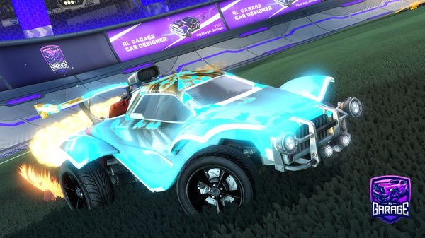 A Rocket League car design from Geo_Mad_TV