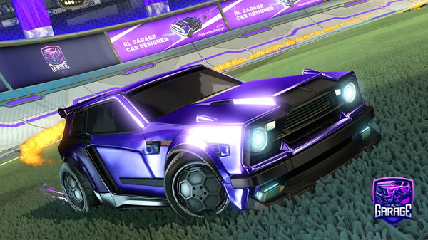 A Rocket League car design from Alpha_Ayo