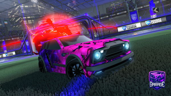 A Rocket League car design from Dinozaure