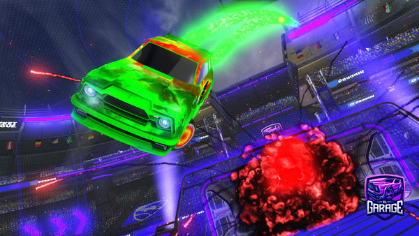A Rocket League car design from Ilias_12