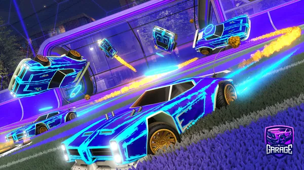 A Rocket League car design from PoesTM