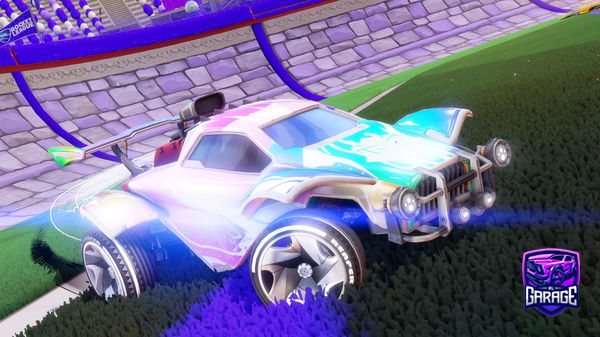 A Rocket League car design from obvOsku