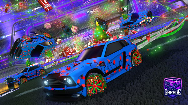 A Rocket League car design from Brunokingog