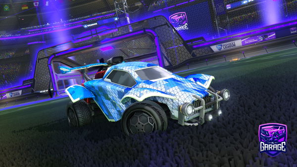 A Rocket League car design from Wizard_Xbox