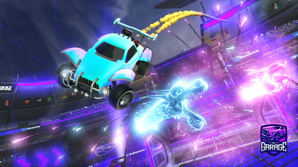 A Rocket League car design from ManifestMama