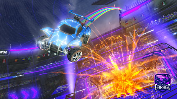 A Rocket League car design from Jdu041