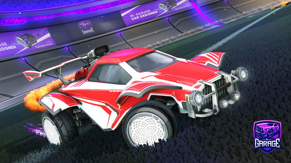 A Rocket League car design from papichulo127