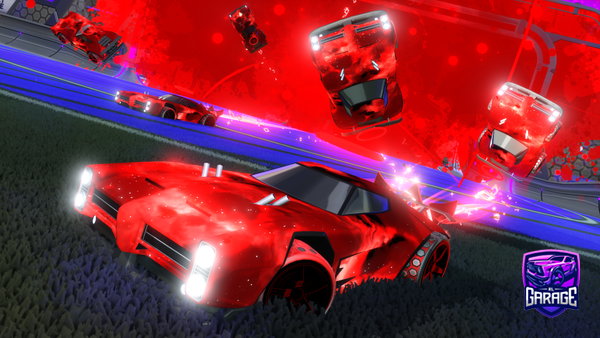 A Rocket League car design from Mazizyt