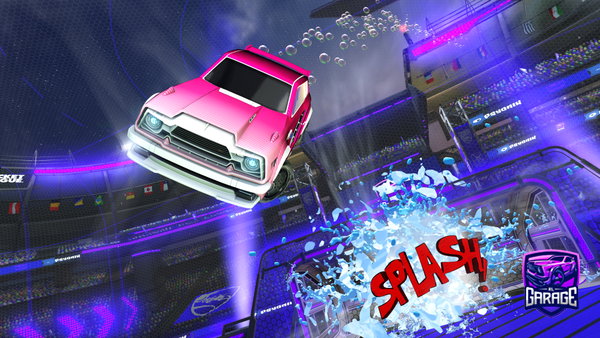 A Rocket League car design from TomBockWurst