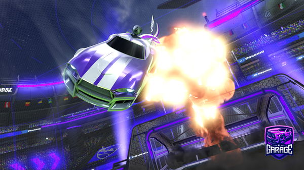 A Rocket League car design from Kirbyrocket