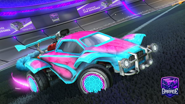 A Rocket League car design from BtoXXX