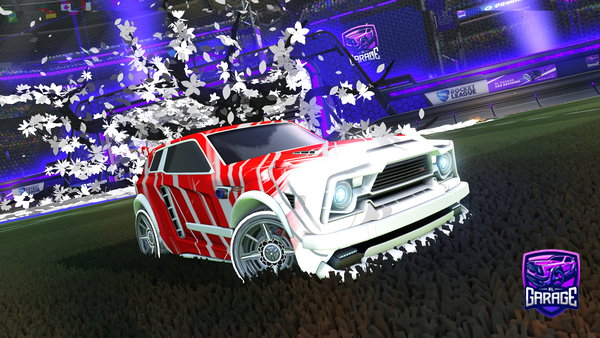 A Rocket League car design from trashton89