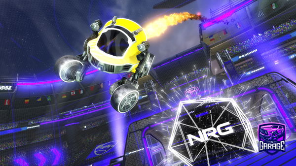 A Rocket League car design from KrsnElite