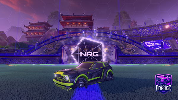 A Rocket League car design from P4nd4393