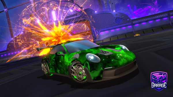 A Rocket League car design from Fgsamuraixl682