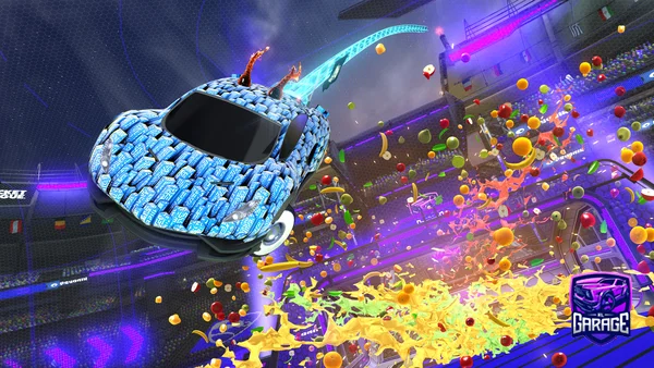 A Rocket League car design from donvigamer