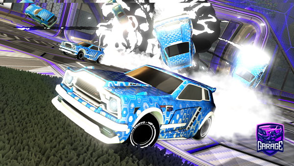 A Rocket League car design from PGSsolarYT