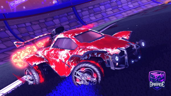 A Rocket League car design from AlphaDamian