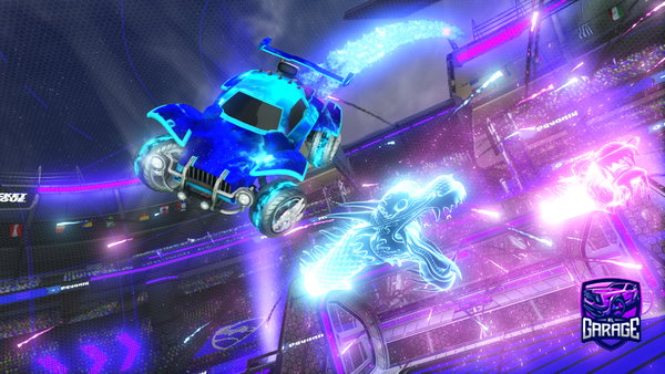 A Rocket League car design from Dingdongdann