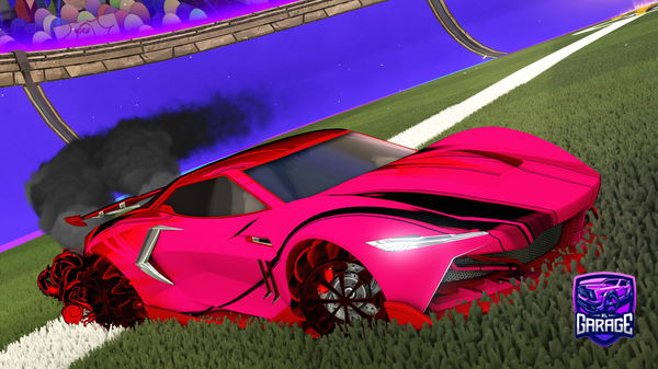 A Rocket League car design from TeoMax10