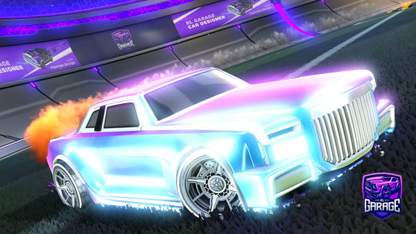 A Rocket League car design from popcornwin2