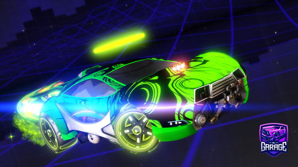 A Rocket League car design from Yves0903